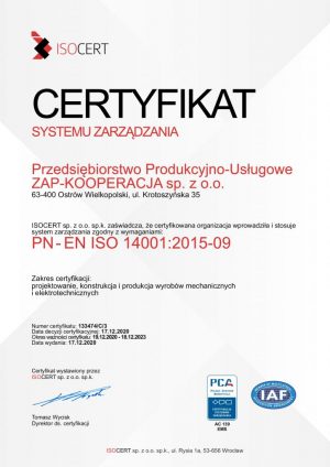 PN-EN ISO 14001 pol